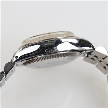 Rolex DateJust Fluted Bezel Watch - Evaluated By Our Certified Gemologist-AGS/GIA