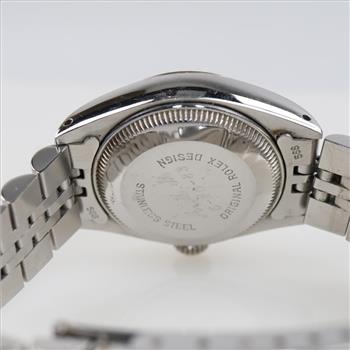 Rolex DateJust Fluted Bezel Watch - Evaluated By Our Certified Gemologist-AGS/GIA