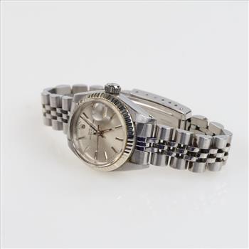 Rolex DateJust Fluted Bezel Watch - Evaluated By Our Certified Gemologist-AGS/GIA