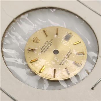 Rolex DateJust Gold Colored Dial