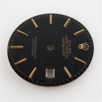 Rolex DateJust Plain Stick Indexes Dial