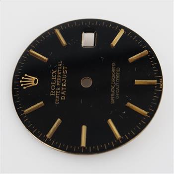 Rolex DateJust Plain Stick Indexes Dial