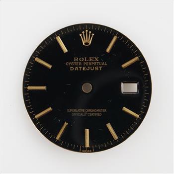 Rolex DateJust Plain Stick Indexes Dial