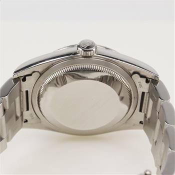 Rolex Datejust Silver Dial Watch - Evaluated By Our Certified Gemologist-AGS/GIA