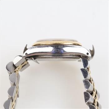 Rolex DateJust Stainless Steel And 18kt Gold Watch-Evaluated By Our Certified Gemologist-AGS/GIA