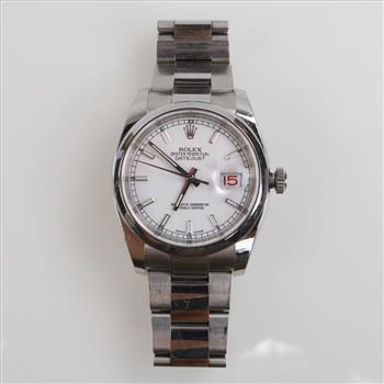 Rolex DateJust Watch-Evaluated By Our Certified Gemologist-AGS/GIA