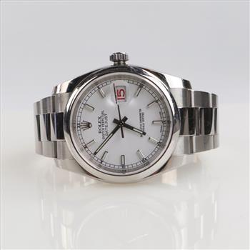 Rolex DateJust Watch-Evaluated By Our Certified Gemologist-AGS/GIA