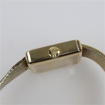 Rolex Dress 14kt Gold Watch-Evaluated By Our Certified Gemologist-AGS/GIA