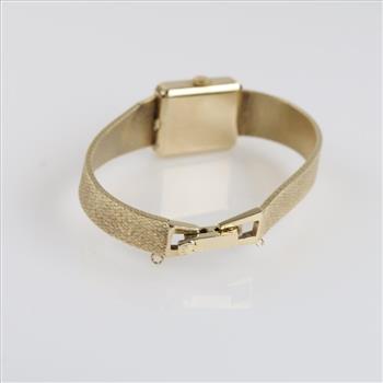 Rolex Dress 14kt Gold Watch-Evaluated By Our Certified Gemologist-AGS/GIA