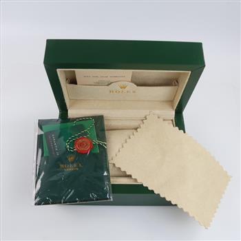 Rolex Geneve Green Watch Box