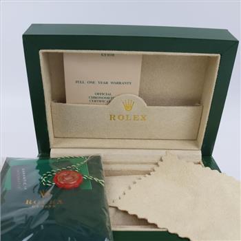 Rolex Geneve Green Watch Box