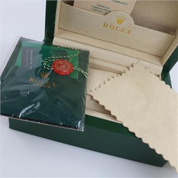 Rolex Geneve Green Watch Box