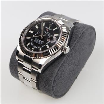 Rolex Oyster Perpetual Sky Dweller Watch -Evaluated By Our Certified Gemologist-AGS/GIA