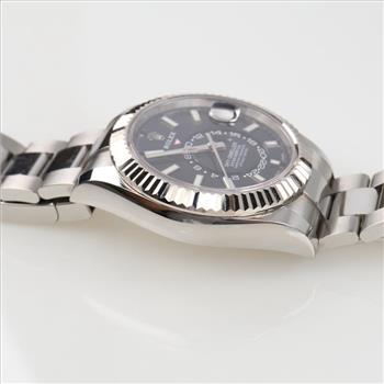 Rolex Oyster Perpetual Sky Dweller Watch -Evaluated By Our Certified Gemologist-AGS/GIA