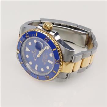 Rolex Submariner 18kt Gold Oyster Style  Watch - Evaluated By Our Certified Gemologist - AGS / GIA
