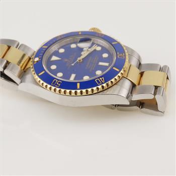Rolex Submariner 18kt Gold Oyster Style  Watch - Evaluated By Our Certified Gemologist - AGS / GIA