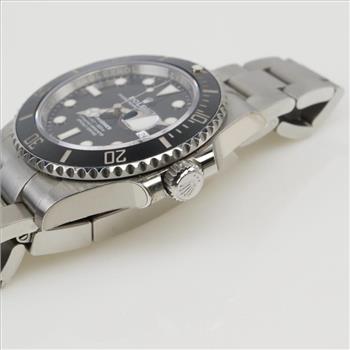 Rolex Submariner Stainless Steel Watch -  Evaluated By Our Certified Gemologist-AGS/GIA