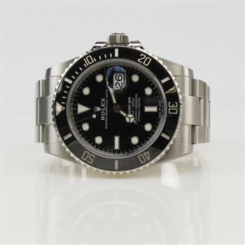 Rolex Submariner Stainless Steel Watch -  Evaluated By Our Certified Gemologist-AGS/GIA