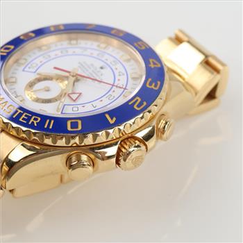 Rolex Yacht-Master II 18kt Gold Watch-Evaluated By Our Certified Gemologist-AGS/GIA