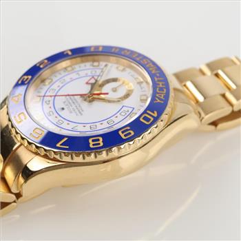 Rolex Yacht-Master II 18kt Gold Watch-Evaluated By Our Certified Gemologist-AGS/GIA