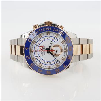 Rolex Yachtmaster II Watch-Evaluated By Our Certified Gemologist-AGS/GIA