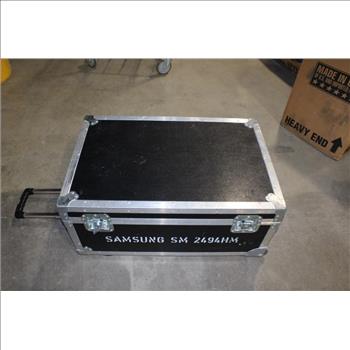 Rolling Hard Case With Assorted Cables & Accessories