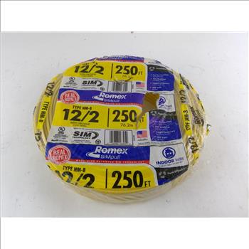 Romex Simpull 12/2 250 Ft Wire