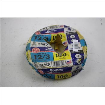 Romex SIMpull NM-B 12/3 100ft Copper Wire