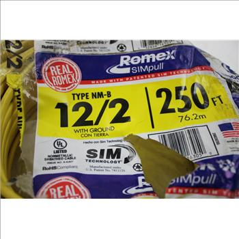Romex SIMpull Type NM-B 12/2 250ft Copper Wire