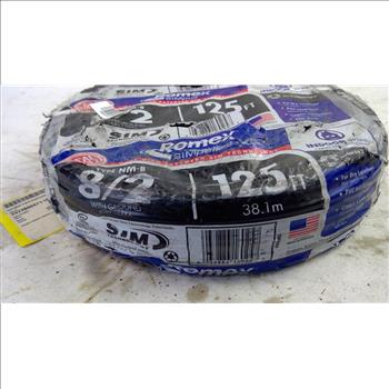 Romex SIMpull Type NM-B 8/2 125ft Copper Wire