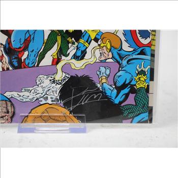 Ron Lim Autographed Infinity War Comic Book