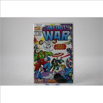 Ron Lim Autographed Infinity War Comic Book