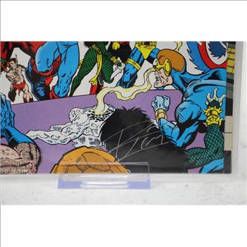 Ron Lim Autographed Infinity War Comic Book