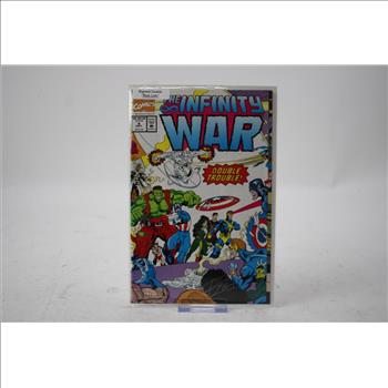 Ron Lim Autographed Infinity War Comic Book