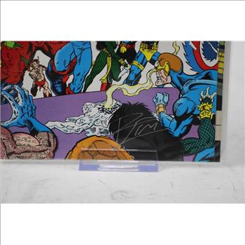 Ron Lim Autographed Infinity War Comic Book