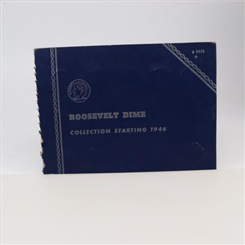 Roosevelt Silver Dimes; 10 Pieces