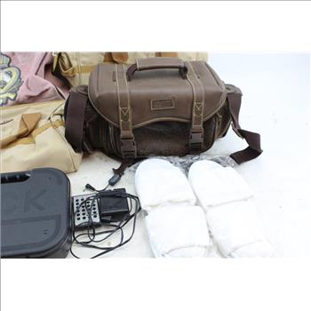 Rooster Tool Bags, Lock Gun Case, Slippers, Juicy, Handbag, Holster: 8 Items