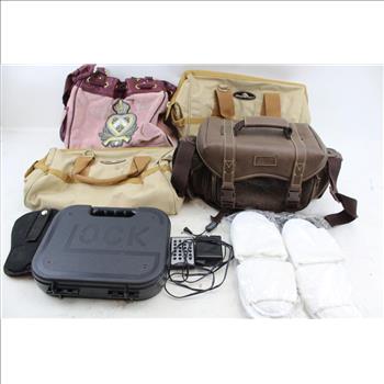 Rooster Tool Bags, Lock Gun Case, Slippers, Juicy, Handbag, Holster: 8 Items