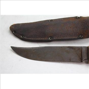 Rosco Fixed Blade Knife And Sheath