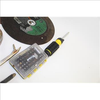 Rothenberger Nr.I Tube Cutter, Ratchets, Sockets, & More In Husky Tote Tool Bag; 15+ Pieces