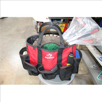 Rothenberger Nr.I Tube Cutter, Ratchets, Sockets, & More In Husky Tote Tool Bag; 15+ Pieces