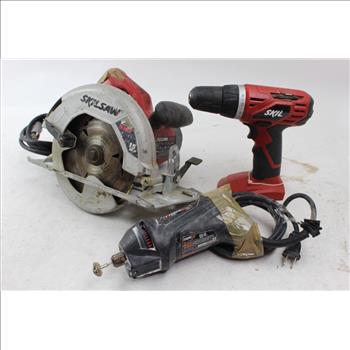 Rotozip Rotary Tool, Skil Drill, & More; 3 Pieces