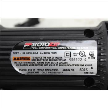 Rotozip Scs01 Spiral Saw