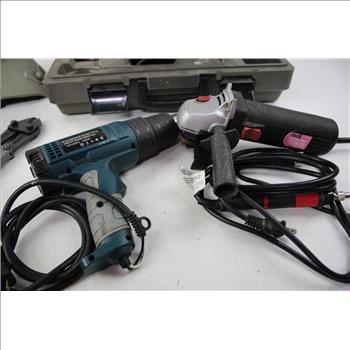 RotoZip Spiral Saw Rotary Tool Kit, Fujiwara Heat Gun, Drill Master Angle Grinder, Master 14