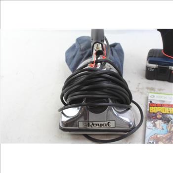 Royal 501 Handheld Vacuum, Ryobi CD100 Drill, & More; 4 Pieces