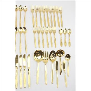Royalton Custom Design Stainless Flatware; 20+ Pieces