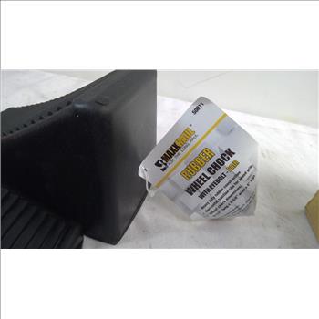 Rubber Wheel Chocks, 2 Pieces
