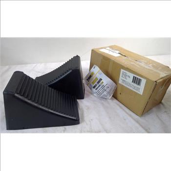 Rubber Wheel Chocks, 2 Pieces