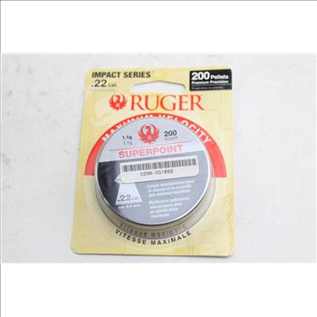 Ruger .22 Cal And Daisy .177 Cal Pellets; 7 Pieces