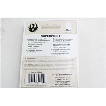 Ruger .22 Cal And Daisy .177 Cal Pellets; 7 Pieces